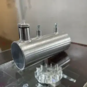 Aluminum gas tank for minibike