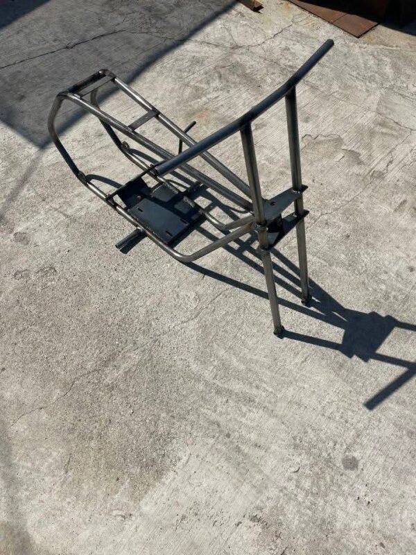 T-bar handle minibike frame