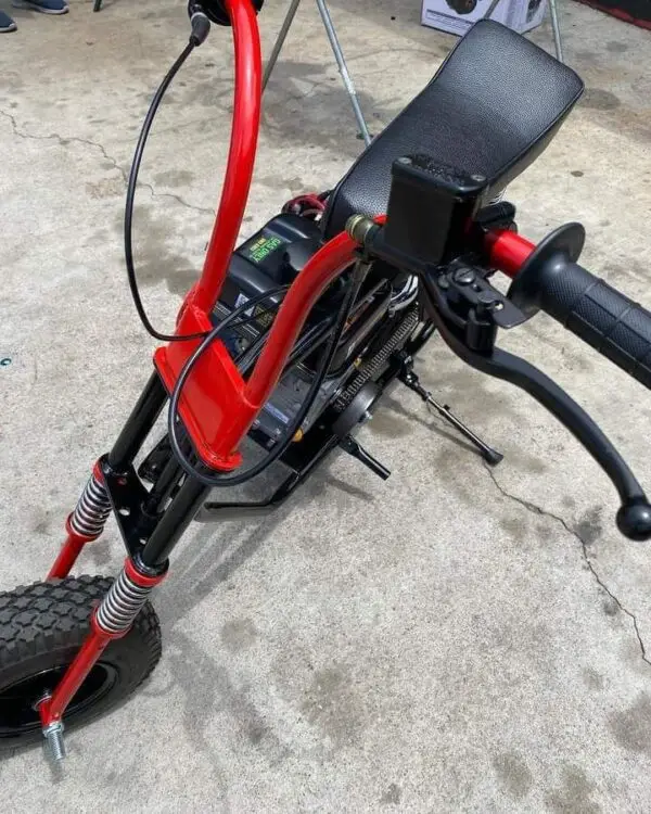 Black Red Stock Minibike - Image 2