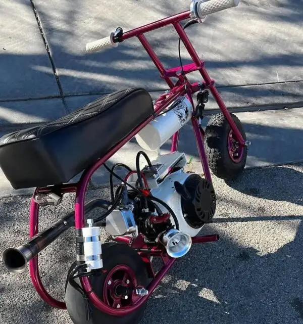 high-performance custom minibike