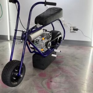 Affordable purple minibike for adults