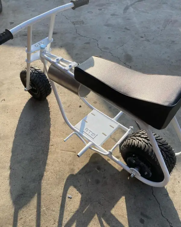 Glossy White Minibike Roller